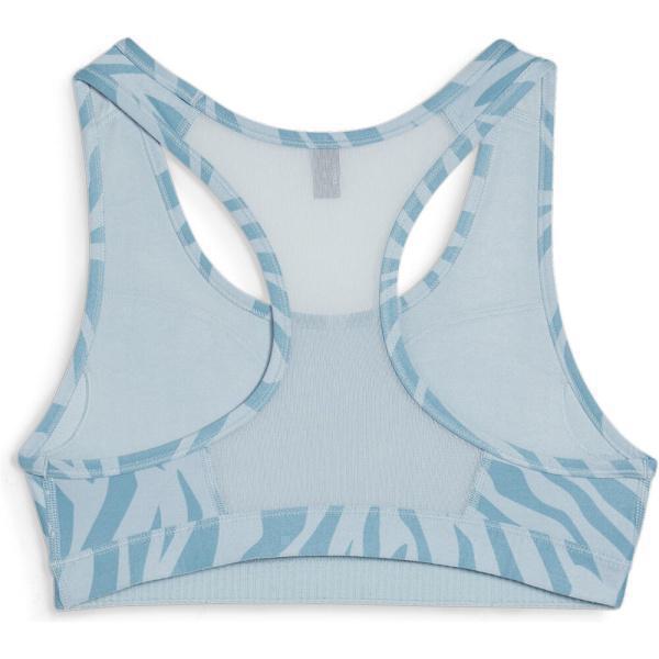 Puma 4Keeps Trainning Bra Γυναικείο Μπουστάκι Polyester/Elastane Tight Fit - Blue
