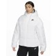 Nike Sportswear Classic Puffer Therma-FIT Loose Hooded Γυναικείο Μπουφάν Polyester Loose Fit - White/Black