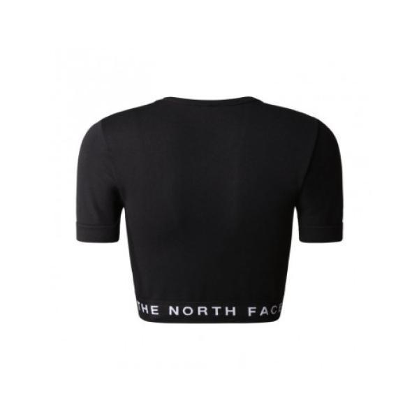 The North Face New Seamless S/S Γυναικεία Κοντομάνικη Μπλούζα Polyamide/Elastane Tight Fit - Black