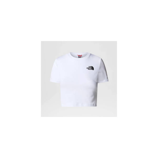 The North Face Cropped T-shirt - White