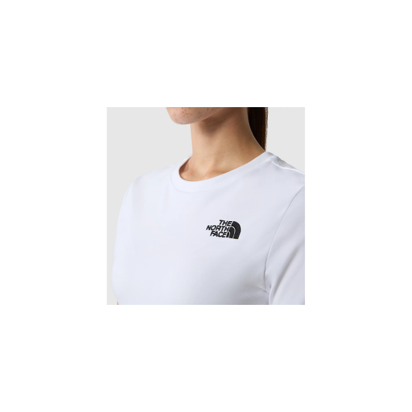 The North Face Cropped T-shirt - White