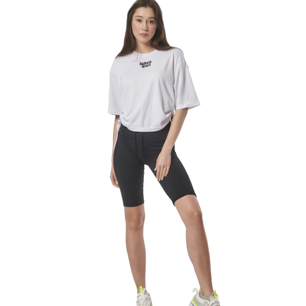 Body Action Women's Cycling Shorts Γυναικείο Ποδηλατικό Κολάν Polyester/Elastane Regular Fit - Black
