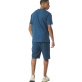 Body Action Men's Essential Fit Bermouda Ανδρική Βερμούδα Cotton/Polyester Standard Fit - Combalt Blue