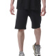 Body Action Men's Essential Sport Shorts W/Zippers Ανδρικό Σορτς Cotton/Polyester Standard Fit - Black