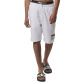 Body Action Men's Sweat Shorts W/Embroidery Ανδρική Βερμούδα Cotton/Rec Polyester Relaxed Fit - White