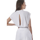 Body Action Women's Yoga Training Tank Top Γυναικεία Αμάνικη Μπλούζα Polyester/Viscose/Elastane Regular Fit - White