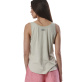 Body Action Women's Natural Dye Tank Top Γυναικεία Αμάνικη Μπλούζα  Cotton/Modal Standard Fit - Quiet Grey