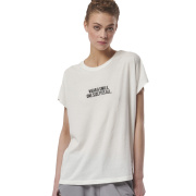 Body Action Women's Relaxed Fit T-Shirt Γυναικεία Κοντομάνικη Μπλούζα Cotton/Rec Polyester Relaxed Fit - Antique White