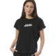 Body Action Women's Relaxed Fit T-Shirt Γυναικεία Κοντομάνικη Μπλούζα Cotton/Rec Polyester Relaxed Fit - Black