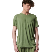 Body Action Men's Natural Dye Short Sleeve T-Shirt Ανδρική Κοντομάνικη Μπλούζα Cotton/Modal Regular Fit - Hedge Green