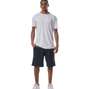 Body Action Men's Natural Dye Short Sleeve T-Shirt Ανδρική Κοντομάνικη Μπλούζα Cotton/Modal Regular Fit - White