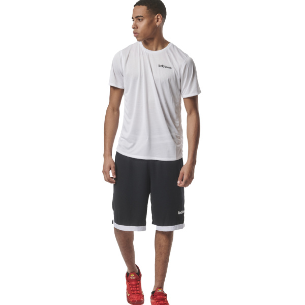 Body Action Men's Training Active T-Shirt Ανδρική Κοντομάνικη Μπλούζα Polyester Standard Fit - White