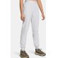 Under Armour Sport High Riese Woven Pant Γυναικείο Παντελόνι Φόρμας Polyester/Elastane Regular Fit - Halo Gray / White