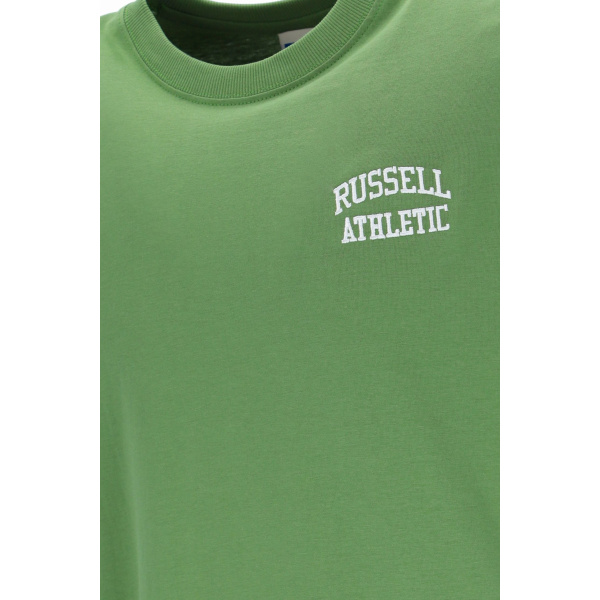 Russell Athletic S/S Crew Neck Tee Ανδρική Κοντομάνικη Μπλούζα Cotton/ Regular Fit - English Ivy