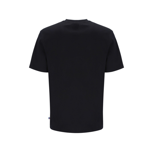 Russell Athletic Baseliners S/S Crew Neck Tee Shirt Ανδρική Κοντομάνικη Μπλούζα Cotton Regular Fit - Black