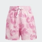Adidas Women's AOP Shorts Γυναικείο Σορτσάκι Rec Polyester - Off White/Bliss Pink