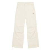 Dickies Fisherville Pant Γυναικείο Παντελόνι Loose Fit Cotton - White Cap/Grey