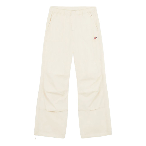 Dickies Fisherville Pant Γυναικείο Παντελόνι Loose Fit Cotton - White Cap/Grey