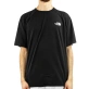 The North Face Foundation T-Shirt Ανδρική Μπλούζα Regular Fit Polyester - Black