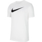 Nike Training Park 20  Dri-Fit T-shirt Ανδρική Κοντομάνικη Μπλούζα Polyester/Cotton/Viscose Regular Fit - White
