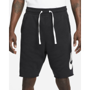 Nike Club Alumni Shorts Ανδρική Βερμούδα Cotton/Reyon/Polyester Loose Fit - Black/White