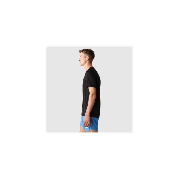 The North Face Lightbright Men's Mountain T-Shirt Ανδρική Κοντομάνικη Μπλούζα Polyester Relaxed Fit - Black