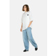 Reell Womens Chloe Baggy Jeans Γυναικείο Παντελόνι Τζιν Cotton/Elastane Oversized Fit - Light Blue Stone