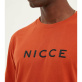 Nicce Compact T-shirt Ανδρική Κοντομάνικη Μπλούζα Cotton Regular Fit - Ginger