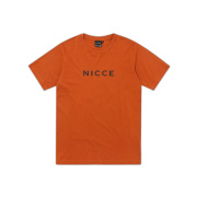 Nicce Compact T-shirt Ανδρική Κοντομάνικη Μπλούζα Cotton Regular Fit - Ginger